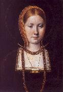 Michiel Sittow Katherine of Aragon oil painting on canvas